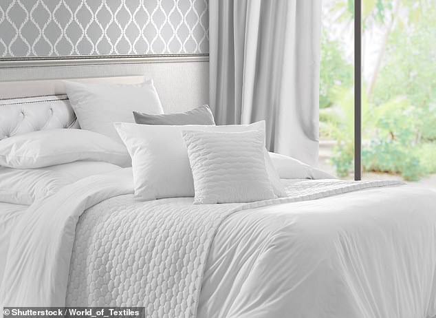 There are different types of fabrics used for bedding, with their pros and cons, and their own qualities (stock image)