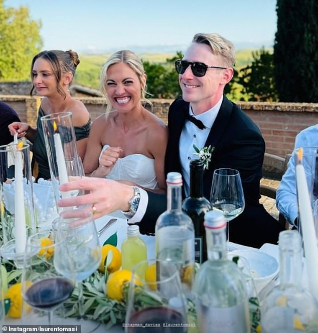 Lauren and Rohan looked every inch the loved-up couple in the sweet photos.