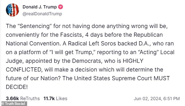 1717389984 732 Trump despairs as he asks the Supreme Court to intervene