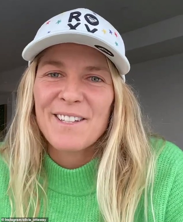 Olivia has now recovered and has even returned to surfing, reassuring her followers that she is fine, with messages of support from stars such as Steph Gilmore (pictured) proving extremely helpful.