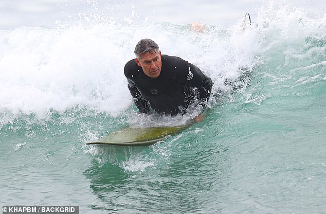 Jaime had no qualms about catching the huge waves that arose