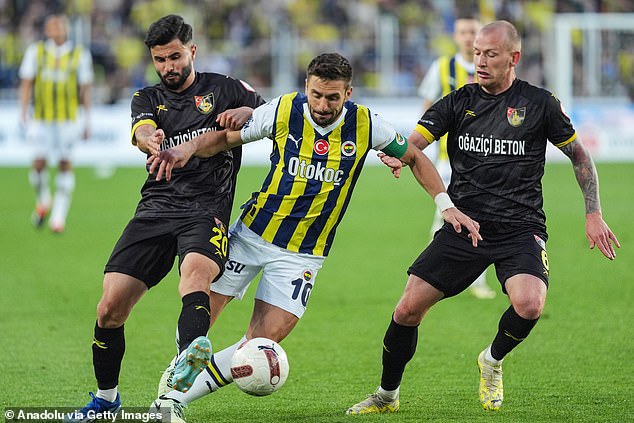 Former Southampton star Dusan Tadic (centre), 35, could be the creative outlet Mourinho could call