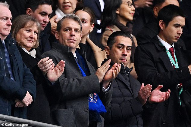 Maresca is the fourth permanent manager under owners Todd Boehly (left) and Behdad Eghbali (right).