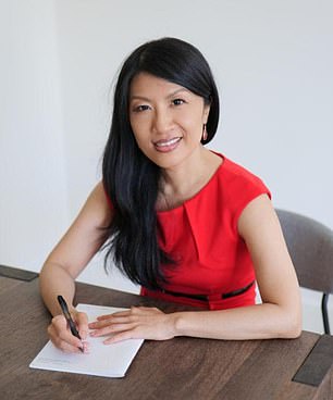 Life coach Annie Lin (pictured) told DailyMail.com that accepting thoughts 