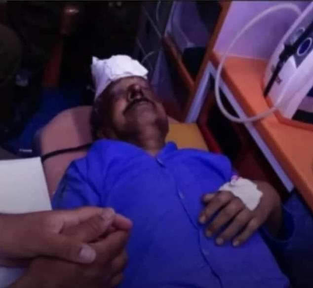 Images shared on X appear to show Masih receiving treatment after the May 25 attack.