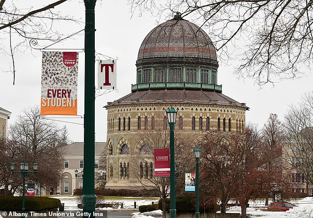 Union College campus on January 18, 2021 in Schenectady, New York. It was ranked the 6th most dangerous university in the US.