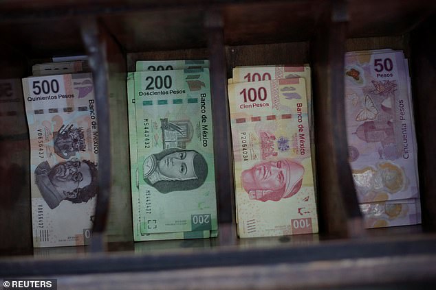 The Mexican peso hit a seven-week low of 17.7207 per dollar, a drop of more than 4.1 percent, on Monday after his election.