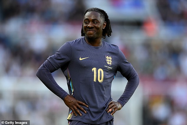 Eberechi Eze was one of the standout stars during England's 3-0 victory over Bosnia Herzegovina.