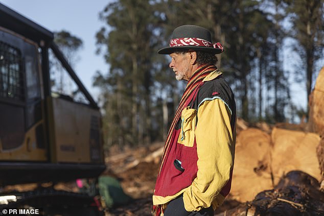 But he said he would continue to protest against native logging, saying the prospect of jail did not faze him.