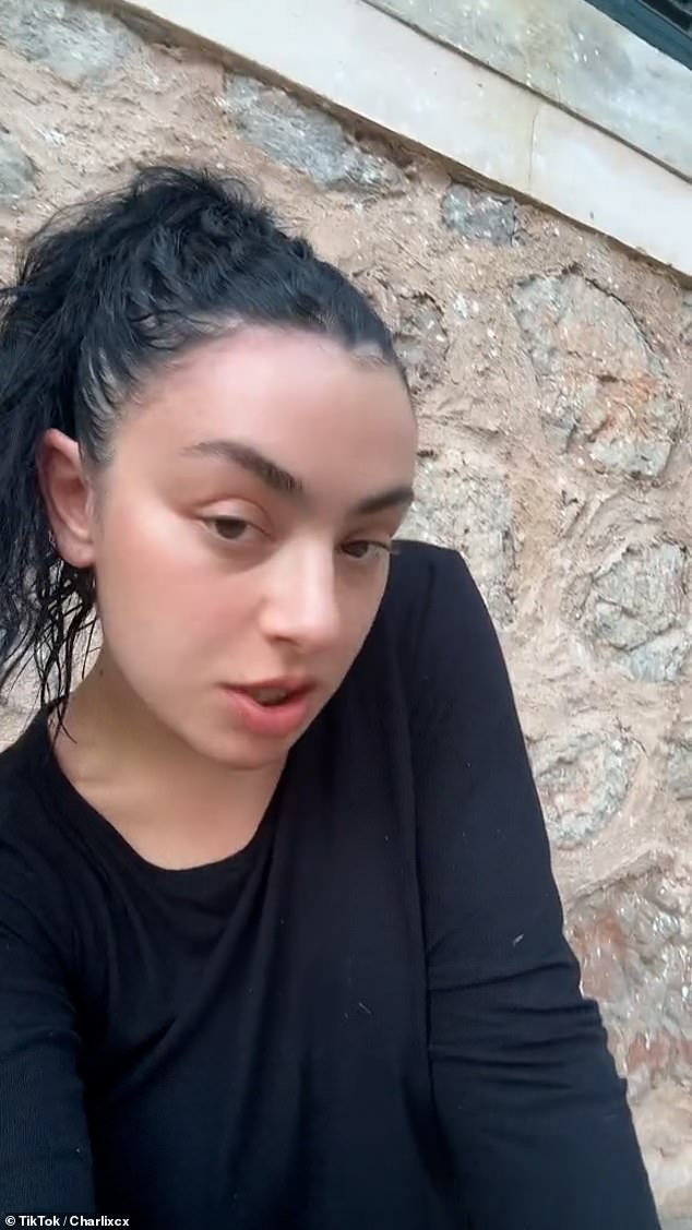 The pop singer, (pictured) whose real name is Charlotte Emma Aitchison, posted a video on TikTok where she explained to fans that her upcoming album Brat does not contain this track and is about the struggles of being a female artist.