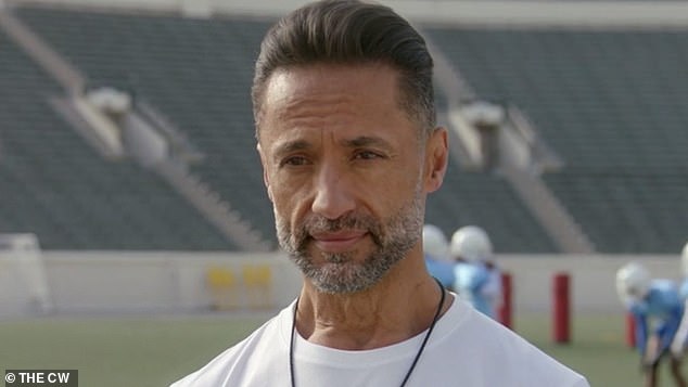 The actor, who joined the CW series in season 4 as the beloved Coach Montes, died last December at the age of 56, after a battle with cancer; Seen in a still image from the show.