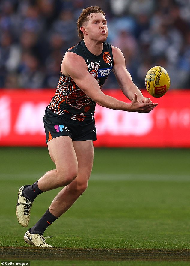 GWS Giants star midfielder Tom Green has revealed that he managed to get within a meter of Buddy Franklin on the pitch, after attending the game at the SCG as a football fan.