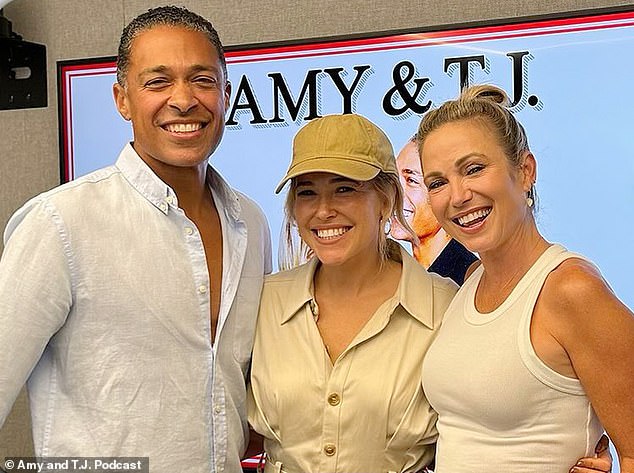 Robach, 51, revealed that 'Fight Song' by Rachel Platton (center) became his 'anthem' at the time of the controversy.