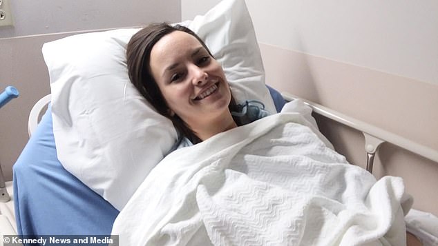 After six months of living with the wire in her throat, Jessica began to feel sore in her throat once again and opted to undergo another surgery in January 2020 despite a 