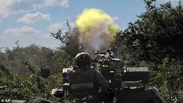 In this photograph released by the press service of the Russian Defense Ministry on Sunday, June 2, 2024, a Russian soldier operates a weapon at an undisclosed location in Ukraine.