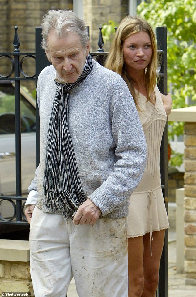 The film is a dramatized account of supermodel and cultural phenomenon Kate Moss when, at the peak of her fame, she made the decision to pose for the famous British artist Lucian Freud (pictured with Lucien in 2003).