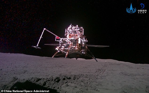 The Chang'e 6 lander has lifted off aboard its ascender (pictured) from the Moon and transferred the samples to a reentry capsule that will land on Earth around June 25.