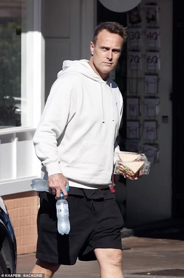 Matt was also visiting a local cafe and buying sandwiches for himself and his wife.