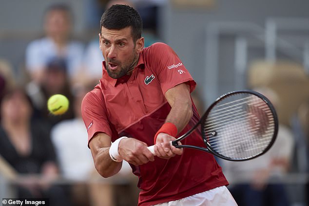 Djokovic showed impressive resilience and managed to persevere under difficult circumstances.