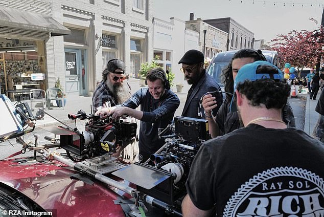 In April, the nepo-baby socialite began filming a lead role in rap legend RZA (M)'s Atlanta-set drama One Spoon of Chocolate, which marks his fifth feature film as a director.