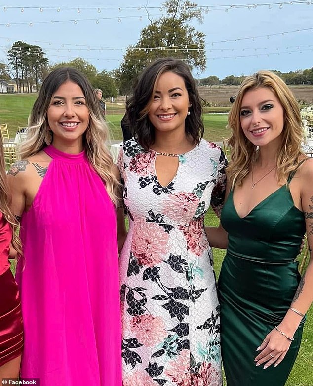 Mica Miller's sister Sierra (left) shared a series of disturbing text messages from her ex-husband during an altercation between the couple in 2022.