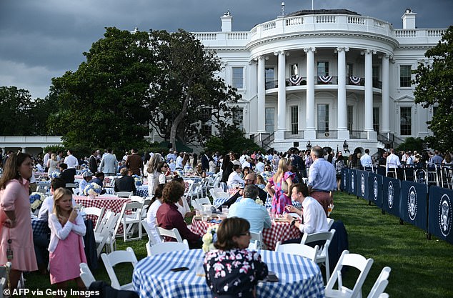 The event featured beer and lemonade.