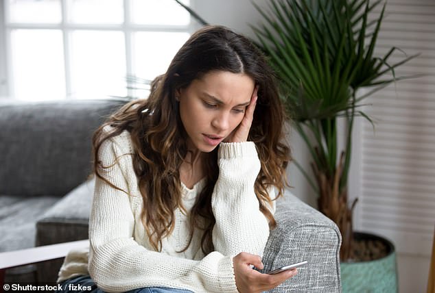 The text messages raised alarm bells among Redditors who encouraged the young woman to tell her boss how inappropriate the request was (file image)