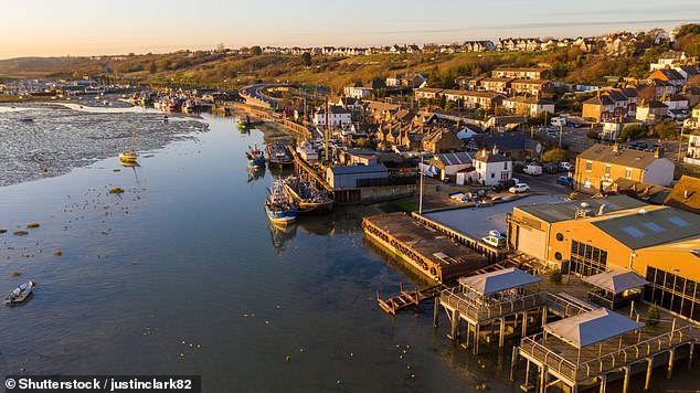 Leigh on Sea is another popular English seaside town within easy reach of London.