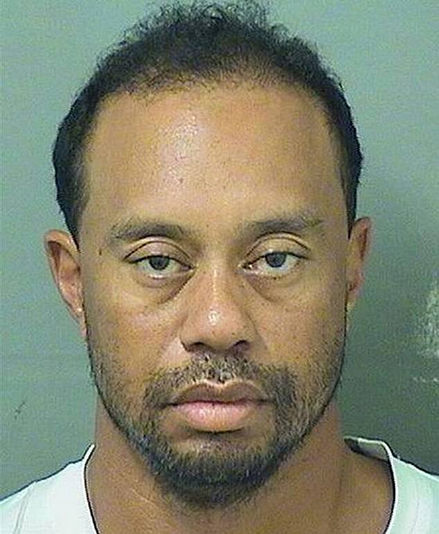 Woods was once arrested on a DUI charge in May 2017 near his home on Florida's Jupiter Island.