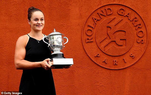 Ash Barty (pictured) won the French Open in 2019, while Sam Stosur has reached the final on several occasions over the years.