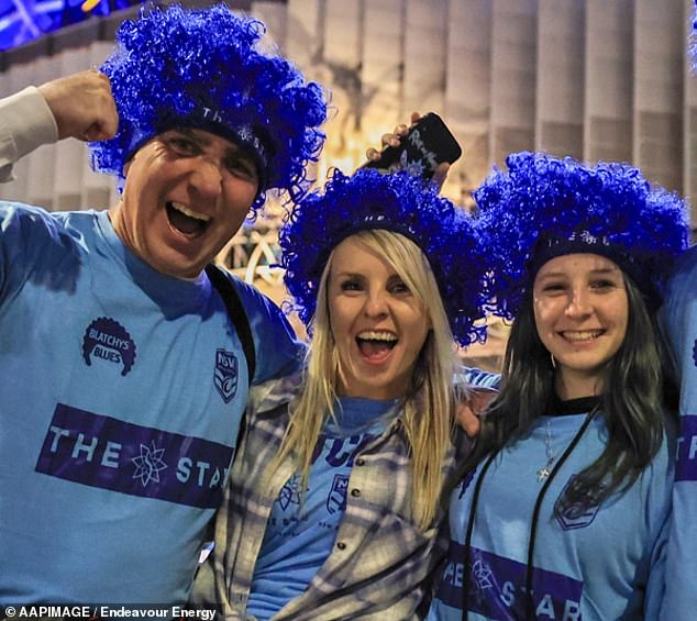 The blackout occurred just as the first wave of Blues fans arrived at Accor Stadium for Origin I.