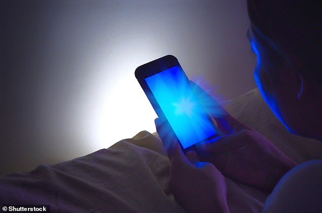 Blue light, emitted by low-energy light-emitting diodes used in smartphones, tablets and laptops, is known to particularly disturb sleep.