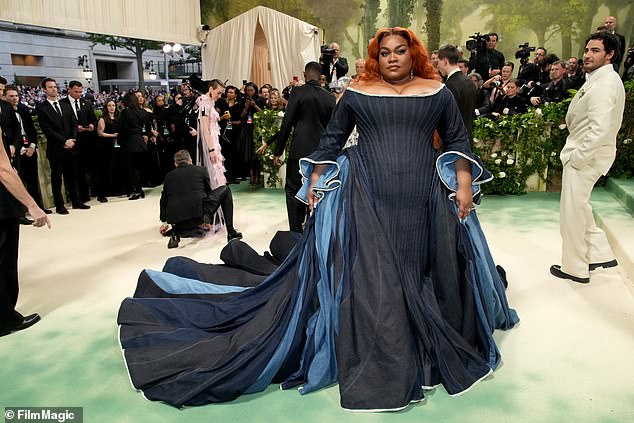 Posen, who also oversees Banana Republic, Athleta and Old Navy, dressed Da'Vine Joy Randolph, 38, for the Met Gala.