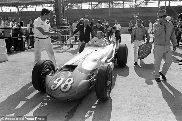 Jones set a practice time of over 152 mph at the Indianapolis Motor Speedway in 1963.