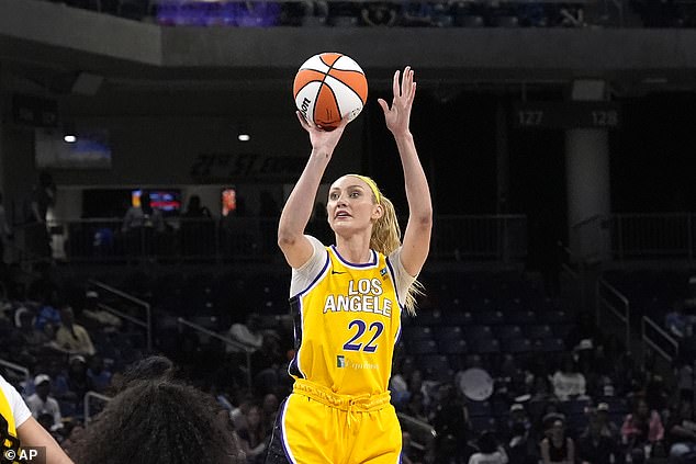 Brink is one of the biggest stars in the WNBA and plays as a forward for the Los Angeles Sparks.