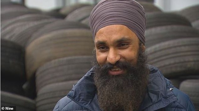 Mr. Singh Rai has not yet found the rightful owner of the tires, but he would like them to come and remove them from his property so he can get the space back on his car.