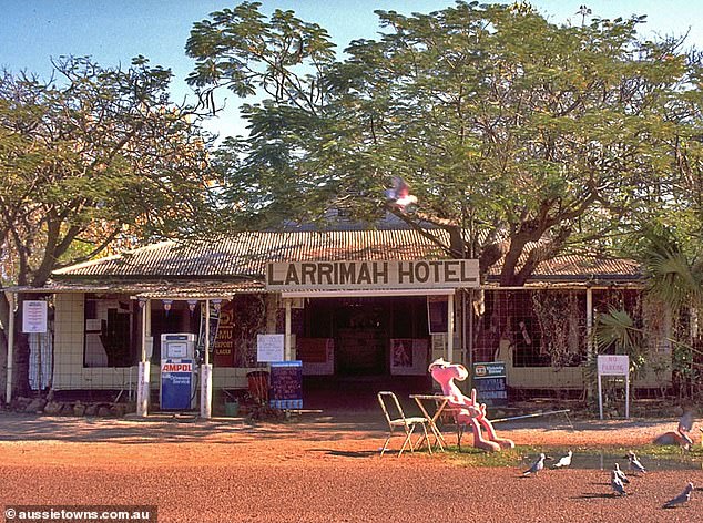 Moriarty, who had been involved in a dispute with his closest neighbors in the town, was heading home 280 meters from his local pub (pictured) when he disappeared.