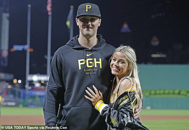 Dunne has been a regular at the Pittsburgh ballpark since her boyfriend made his major league debut.