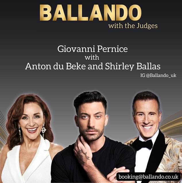 Despite the furore, head judge Shirley Ballas has backed the under-fire pro and will join him in hosting a series of dance classes in London next month alongside Anton Du Beke.