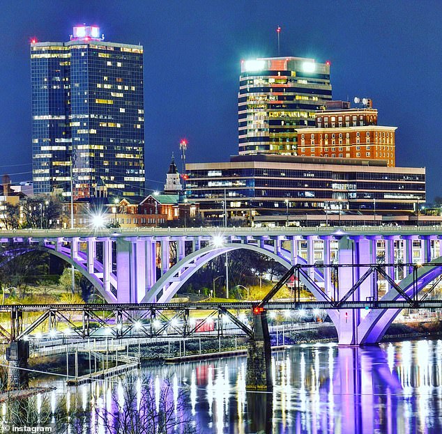 Ward praised Knoxville for its bustling downtown, which draws stark comparison to the 