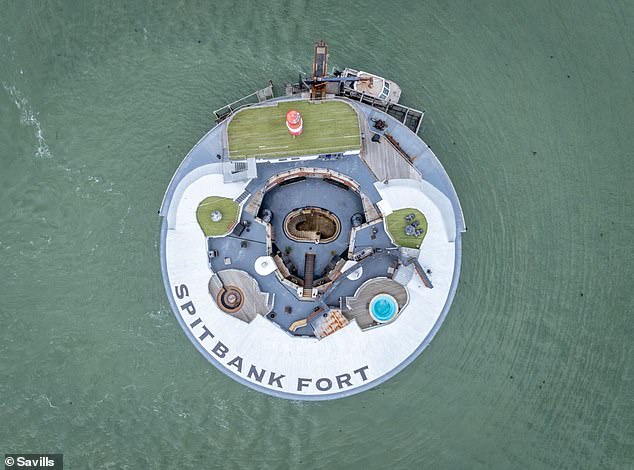 Privacy at last: Spitbank Sea Fort is ideal for those seeking privacy and wanting easy access to the mainland