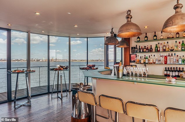 Wine Time: Enjoy Panoramic Views from the Spitbank Sea Fort Bar