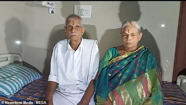 India's Erramatti Mangamma (pictured, right), who gave birth to a set of twins at the age of 73 in 2019, is the oldest woman in the world to give birth.