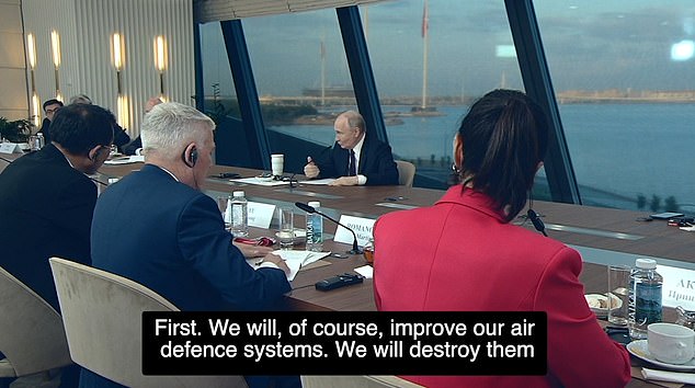 Putin made it clear that he was also willing to supply weapons as NATO countries had done, but in his case to enemies of Britain and other Western countries.