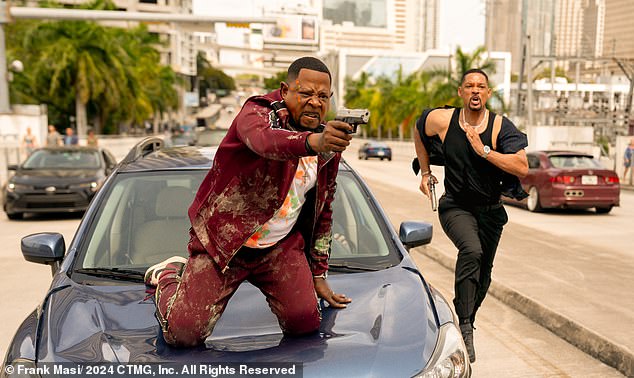 Will and Martin reprized their roles in Bad Boys II and Bad Boys For Life, which were released in 2003 and 2020, respectively (pictured in the upcoming film).