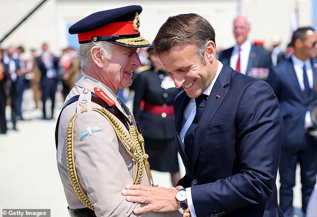 The reunion between Macron and the King, who last saw each other in September during Charles' state visit to France, evoked the label of 