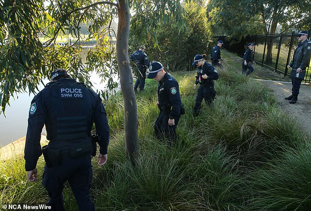 Placenta and umbilical cord near Cooks River in Earlwood, south west of Sydney, around 4.30pm last Monday and the mother has not yet been found.