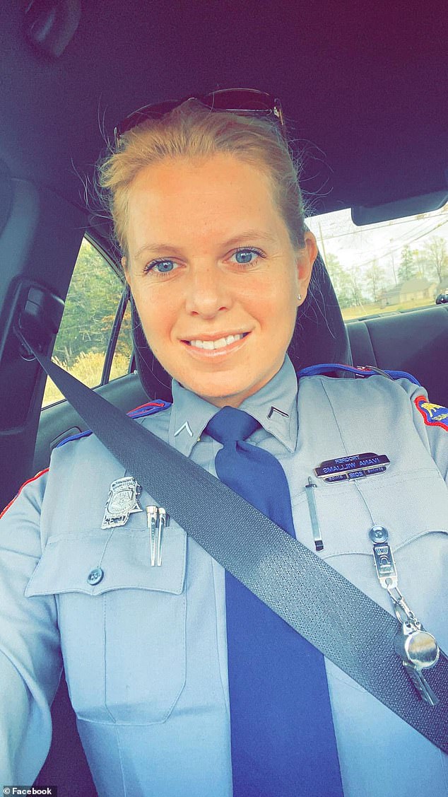 She was fired for sending a sex tape she filmed with another woman to fellow officers and filed an appeal, claiming the decision violates rules designed to protect state employees.