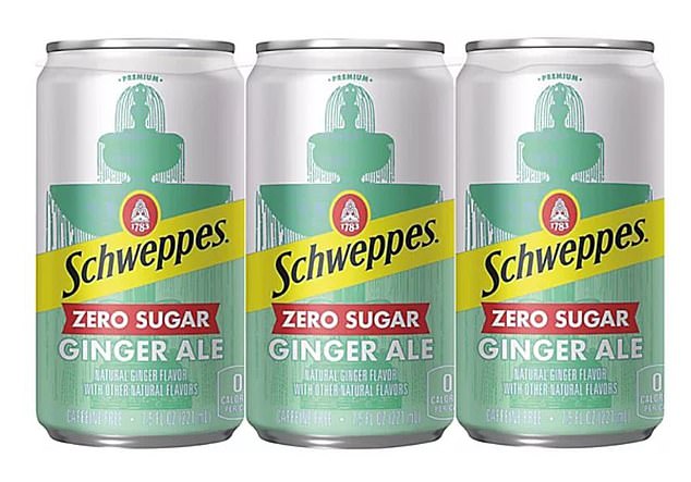 PepsiCo recalled some sugar-free and caffeine-free Schweppes Zero Sugar Ginger Ales on March 9 because they contain 