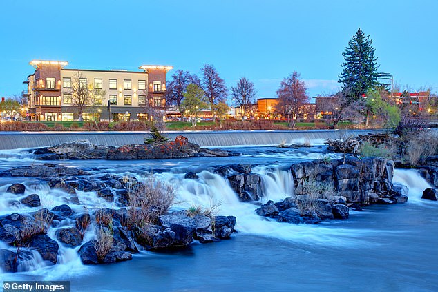 Despite being home to stunning scenery and a low cost of living, Idaho is isolated and home to several close-knit communities. Idaho Falls, seen here, is no different, with a population of just 65,600. It has a crime rate 26 percent lower than the national average.